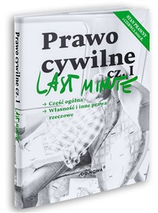 Obrazek Last Minute prawo cywilne Część 1 06/22