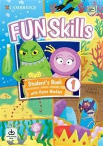 Obrazek Fun Skills 1 Student's Book and Home Fun Booklet with online