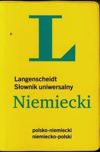 Obrazek Langenscheidt Słownik uniwersalny niemiecki polsko-niemiecki niemiecko-polski
