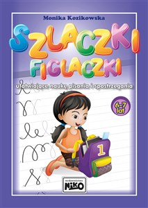 Bild von Szlaczki figlaczki ułatwiające naukę pisania i spostrzegania 6-7 lat