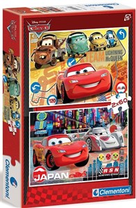 Obrazek Puzzle Cars 2x60