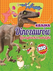 Bild von Kraina dinozaurów łamigłówki i naklejki