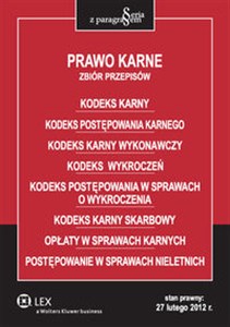 Bild von Prawo karne Zbiór przepisów