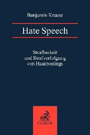 Obrazek KRAUSE, B: HATE SPEECH