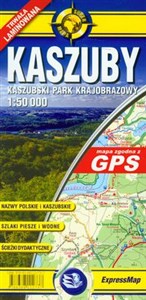 Obrazek Kaszuby mapa turystyczna 1:50 000 Kaszubski Park Krajobrazowy