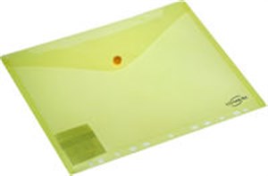Bild von Teczka kopertowa A4 perforowana żółta