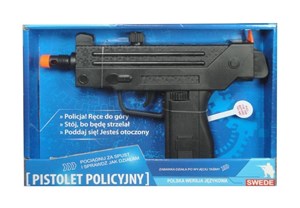 Obrazek Pistolet policyjny z polskim modułem dźwiękowym