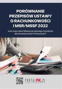 Bild von Porównanie przepisów ustawy o rachunkowości i MSR/MSSF 2021/2022