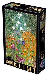 Obrazek Puzzle 1000 Klimt, Kwiaty w ogrodzie