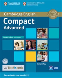 Obrazek Compact Advanced Student's Book with Answers + Testbank CD
