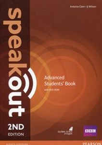 Obrazek Speakout 2nd Advanced Students Book + DVD-ROM