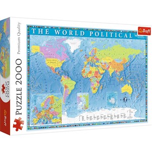 Bild von Puzzle Polityczna mapa świata 2000