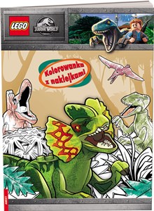 Obrazek Lego Jurassic World Kolorowanka z naklejkami