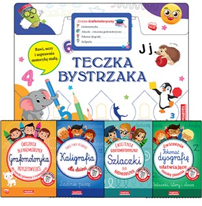 Obrazek Teczka bystrzaka. Zestaw Grafomotoryczny