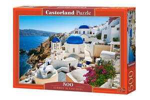 Bild von Puzzle Summer in Santorini 500