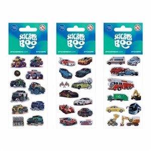 Obrazek Naklejki Sticker BOO Auta mix