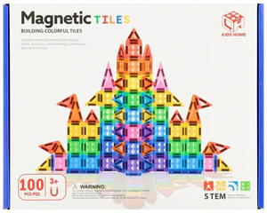 Obrazek Klocki magnetyczne 100 elementów