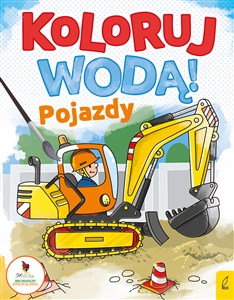 Obrazek Koloruj wodą Pojazdy