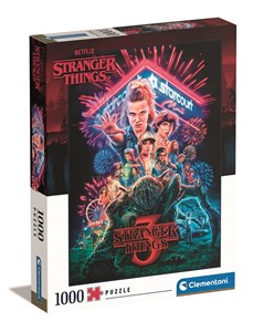 Obrazek Puzzle 1000 netflix Stranger things 39653