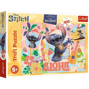 Obrazek Puzzle Lilo & Stitch i przyjaciele w akcji 100