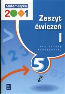 Obrazek Matematyka 2001 5 Zeszyt ćwiczeń Część 1 Szkoła podstawowa