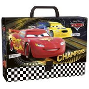 Obrazek Teczka z rączką A4 gruba Auta Champions