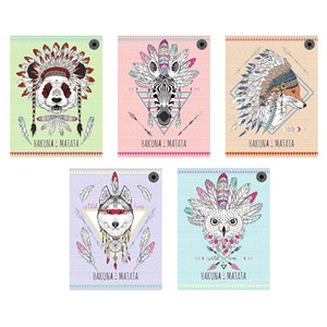 Bild von Zeszyt A5/80K kratka Hakuna Matata (10szt)