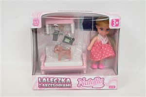 Bild von Lalka Natalia w salonie z akcesoriami 11 cm mix