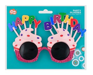 Obrazek Okulary Muffinki Happy Birthday