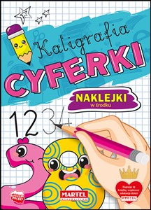 Obrazek Kaligrafia Cyferki z naklejkami