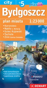 Obrazek Bydgoszcz + 5 plan miasta