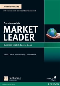 Obrazek Market Leader 3rd Edition Extra Pre-intermediate Course Book + DVD