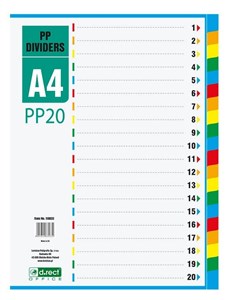 Bild von Przekładki PP 1-20 PP20 D.RECT