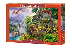 Bild von Puzzle 500 Dinosaur Valley