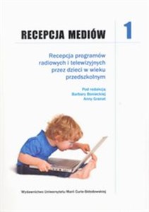 Bild von Recepcja mediów Tom 1 Recepcja programów radiowych i telewizyjnych przez dzieci w wieku przedszkolnym