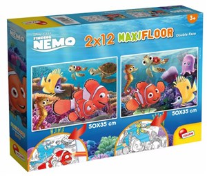 Obrazek Lisciani Puzzle Maxi Nemo 2X12 Obrazki