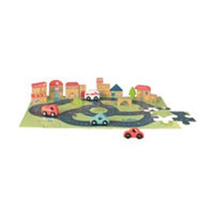 Bild von Drewniane puzzle, miasto i samochodziki Egmont Toys