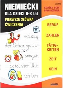 Bild von Niemiecki dla dzieci 6-8 lat Pierwsze słówka Ćwiczenia Beruf. Zahlen. Taetigkeiten. Zeit. Sein