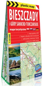 Bild von Bieszczady i Góry Sanocko-Turczańskie foliowana mapa turystyczna 1:65 000