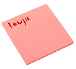 Bild von Notes samoprzylepny 75x75mm Lowju D.RECT
