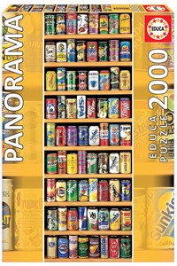 Bild von Puzzle 2000 Napoje chłodzące panorama 109610
