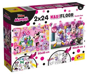 Obrazek Lisciani Puzzle Super Maxi 2x24 Minnie