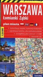 Bild von Warszawa foliowany plan miasta 1:26 000