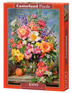 Obrazek Puzzle 1000 June Flowers in Radiance C-103904