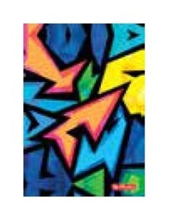 Obrazek Brulion A5/96K kratka Neon Art (5szt)