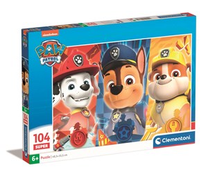 Bild von Puzzle 104 Super Paw Patrol 25780