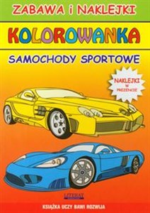 Bild von Samochody sportowe Kolorowanka Zabawa i naklejki