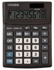 Bild von Kalkulator biurowy Citizen CMB801-BK Business Line 8-cyfrowy czarny