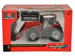 Bild von TRAKTOR BRITAINS MASSEY FERGUSON 6616 Z ŁADOWARKĄ 43082A1