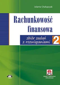 Obrazek Rachunkowość finansowa zbiór zadań z rozwiązaniami 2